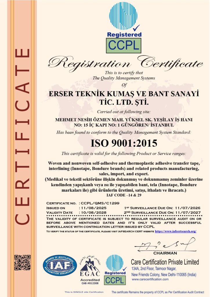 ISO 9001:2015 – Quality Management System Certification